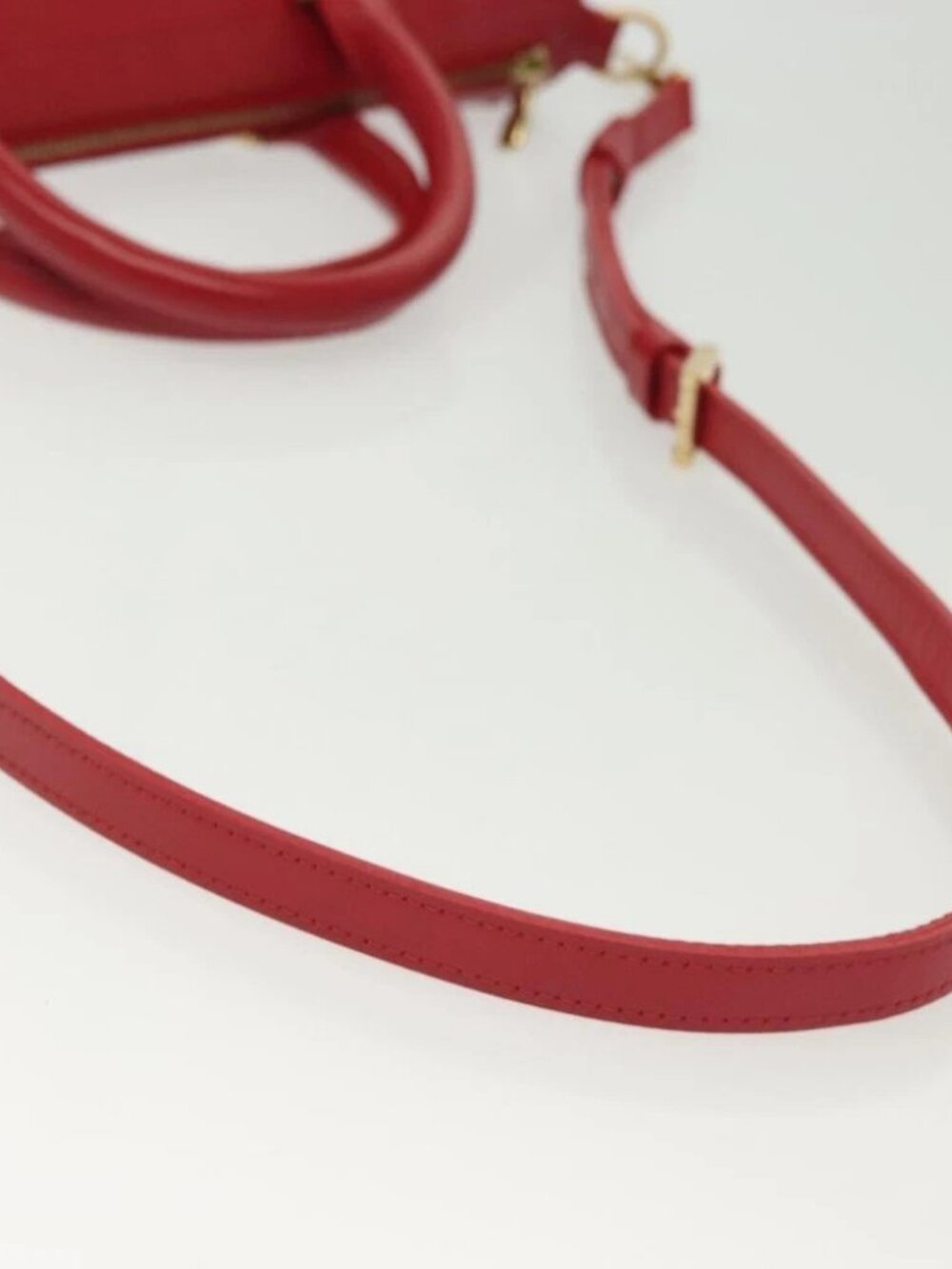 LOUIS VUITTON Epi Danura PM Hand Bag 2way Red M5891E LV - Picture 12 of 16